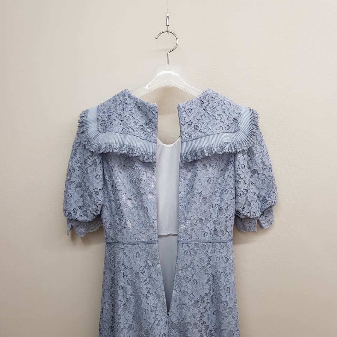 잇미샤 it MICHAA 2022 레이스 빅카라 롱 원피스 상품이미지7