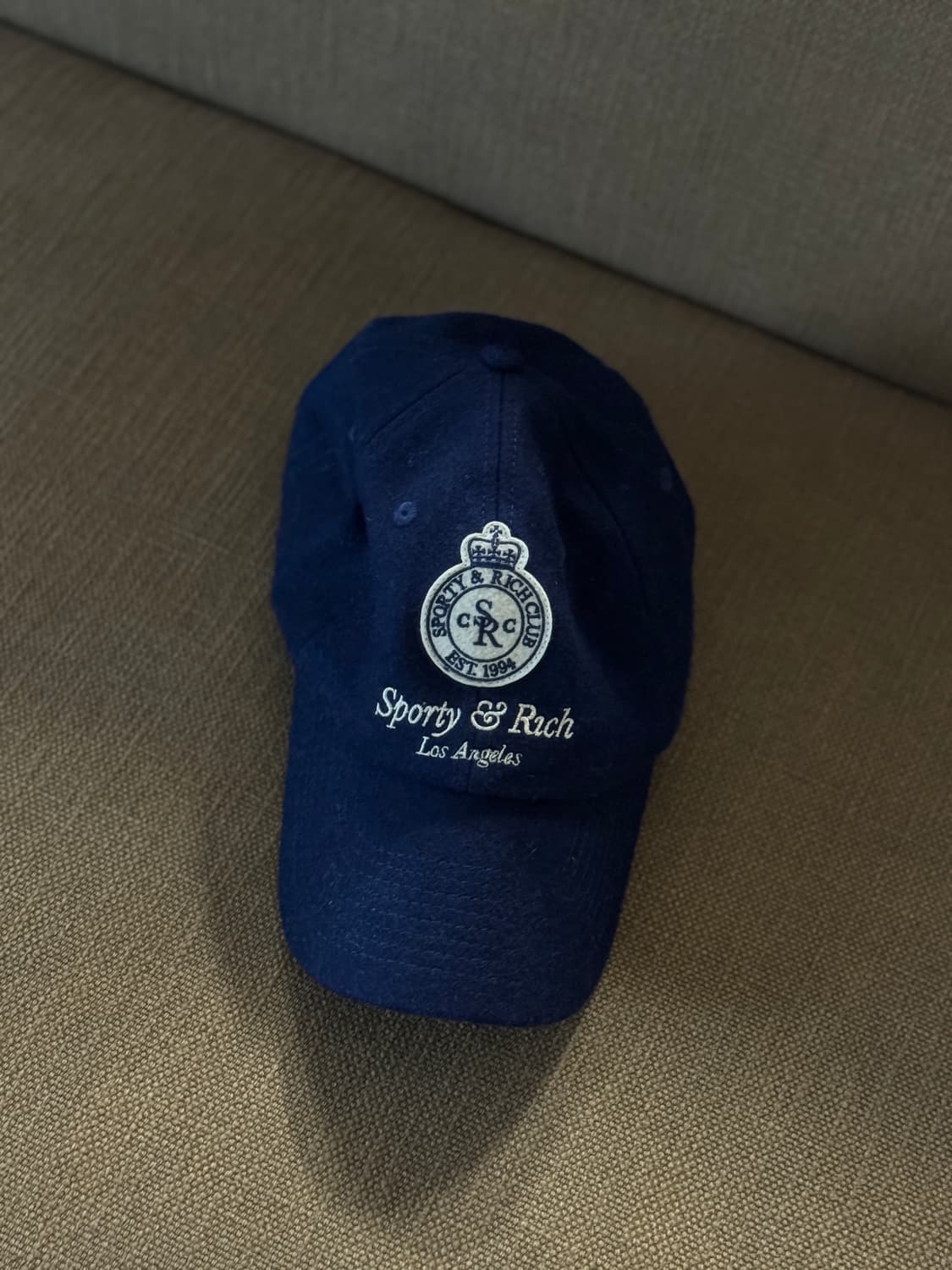 <새상품🖤> Sporty & Rich 스포티앤리치 울 볼캡 (남녀공용) 상품이미지5