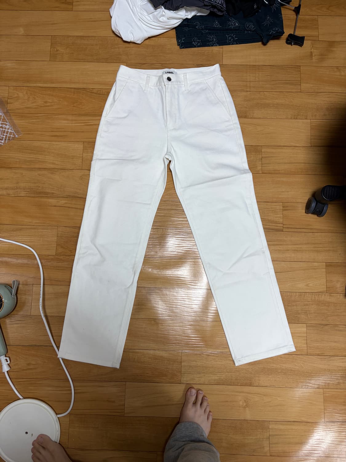 Label 라벨 아이보리 진 3사이즈 상품이미지2