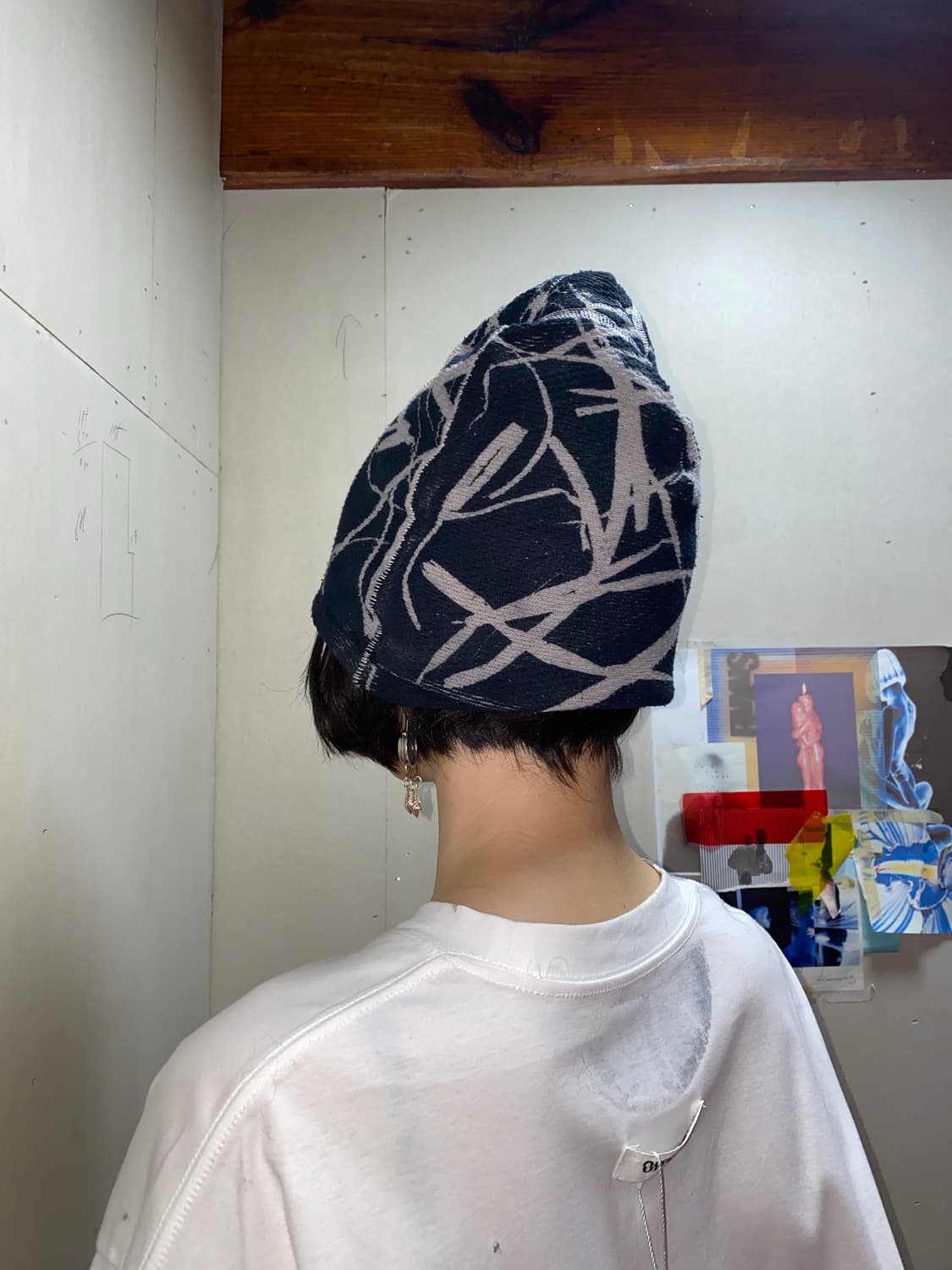 [노휴머only] wwwyred 그래픽비니(one of a kind) 상품이미지6