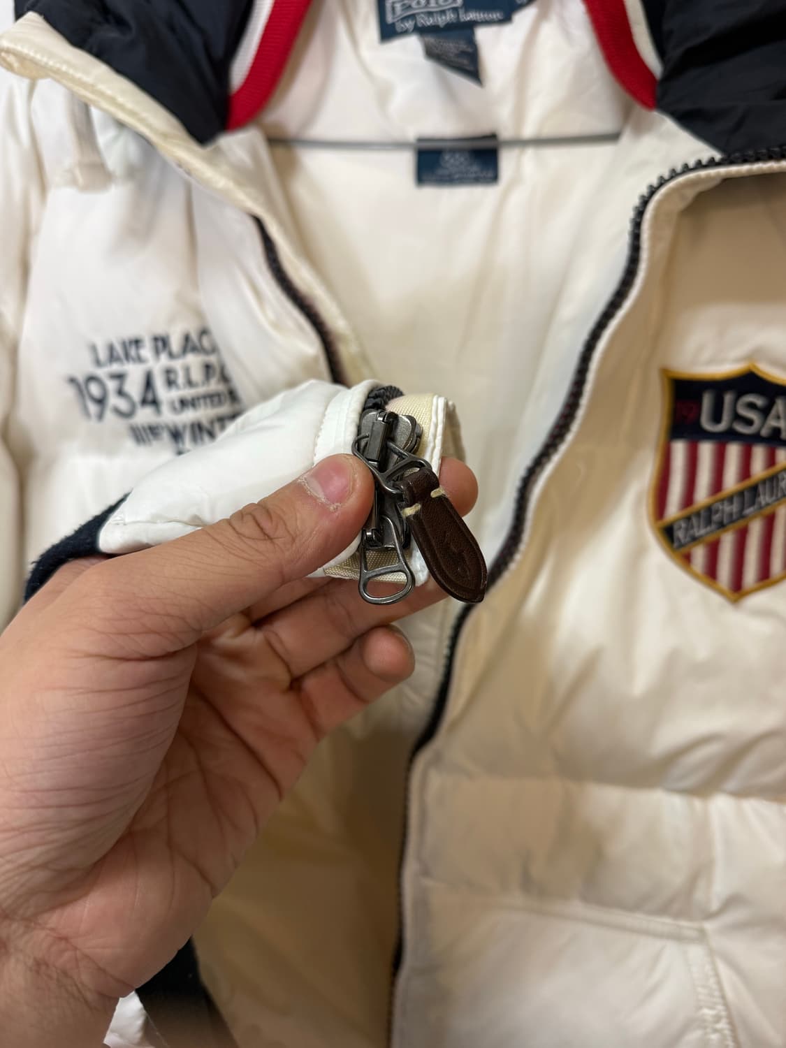 폴로 랄프로렌 USA 올림픽 팀 다운 패딩 빅로고 빅포니 상품이미지6