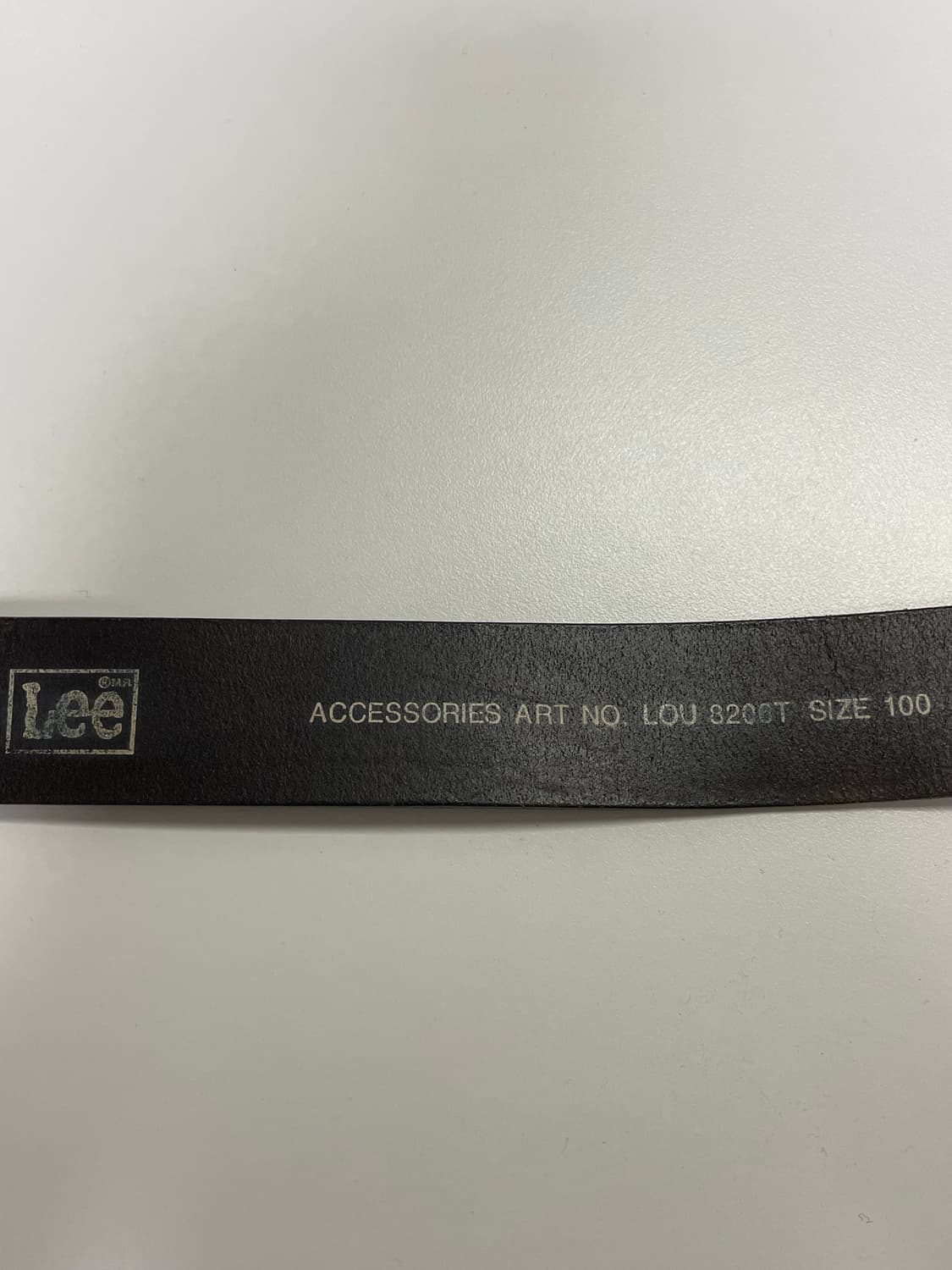 Lee 빈티지 웨스턴 레더 벨트 상품이미지3