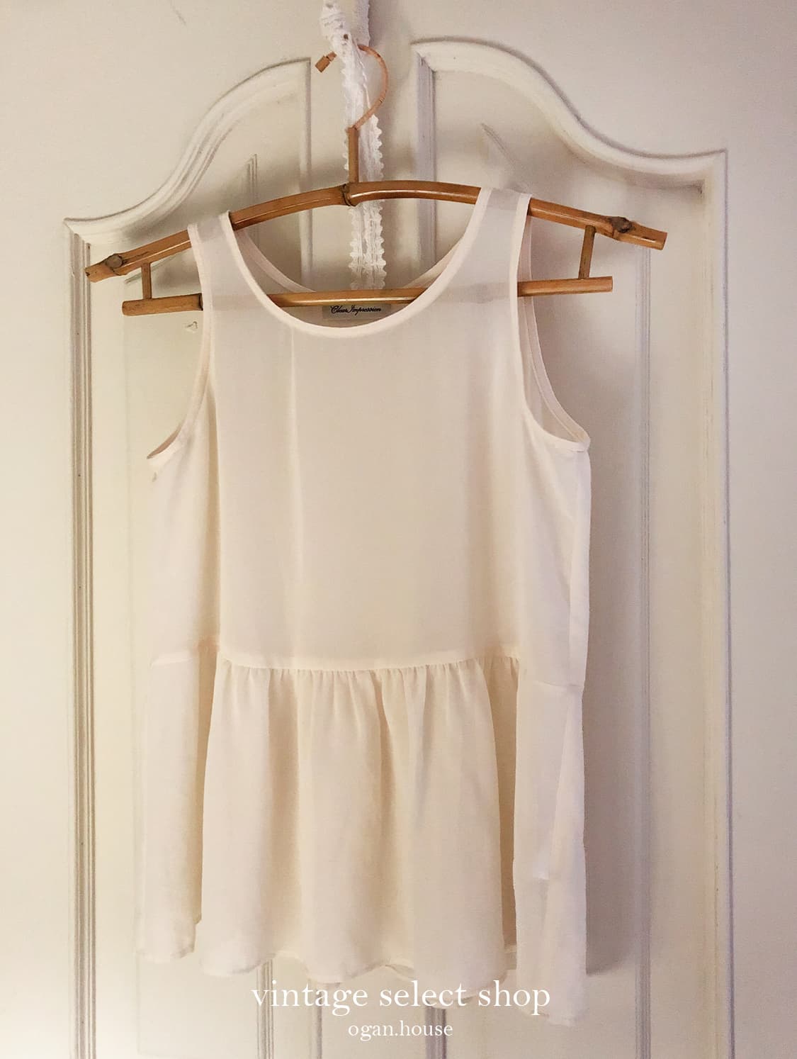 mesh frill sleeveless top 상품이미지2