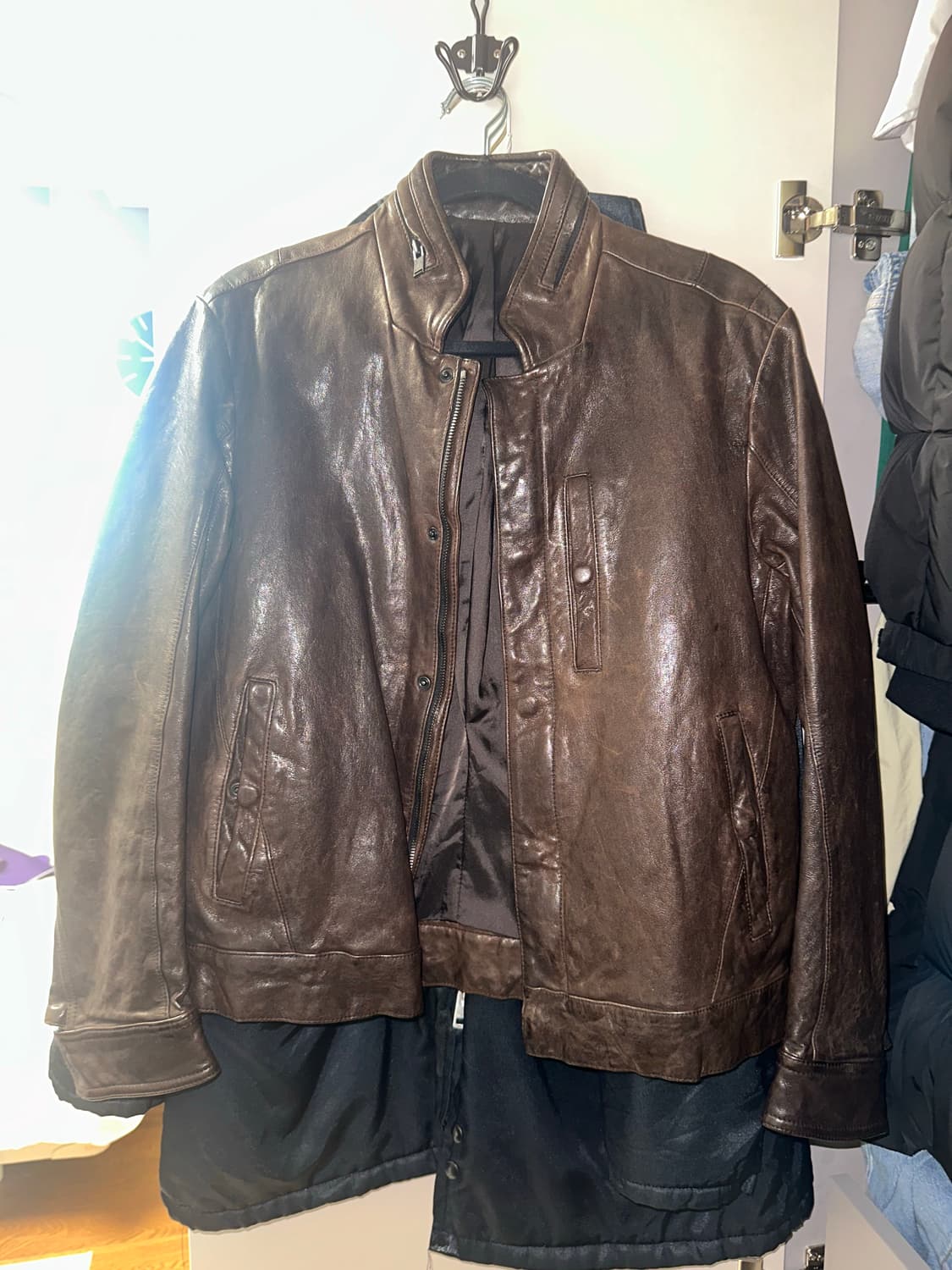 sieg 시에그 빈티지 레더자켓 상품이미지1