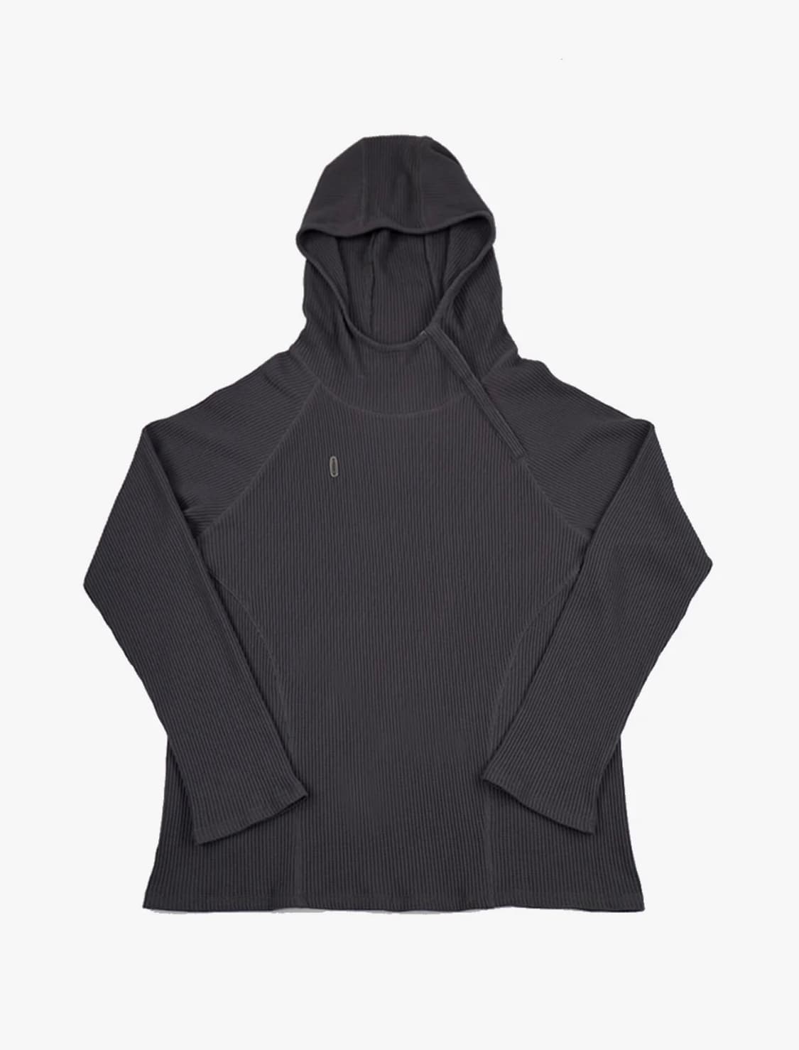 할로미늄 오버사이즈드 와플 후디 후드티 다크그레이 상품이미지1