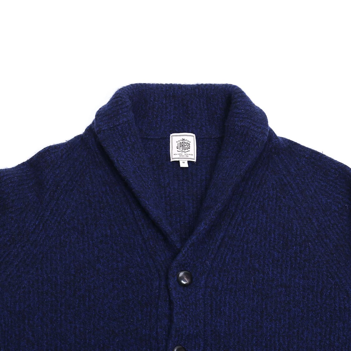 (55) 제이프레스 네이비 울 캐시미어 숄카라 가디건 상품이미지2