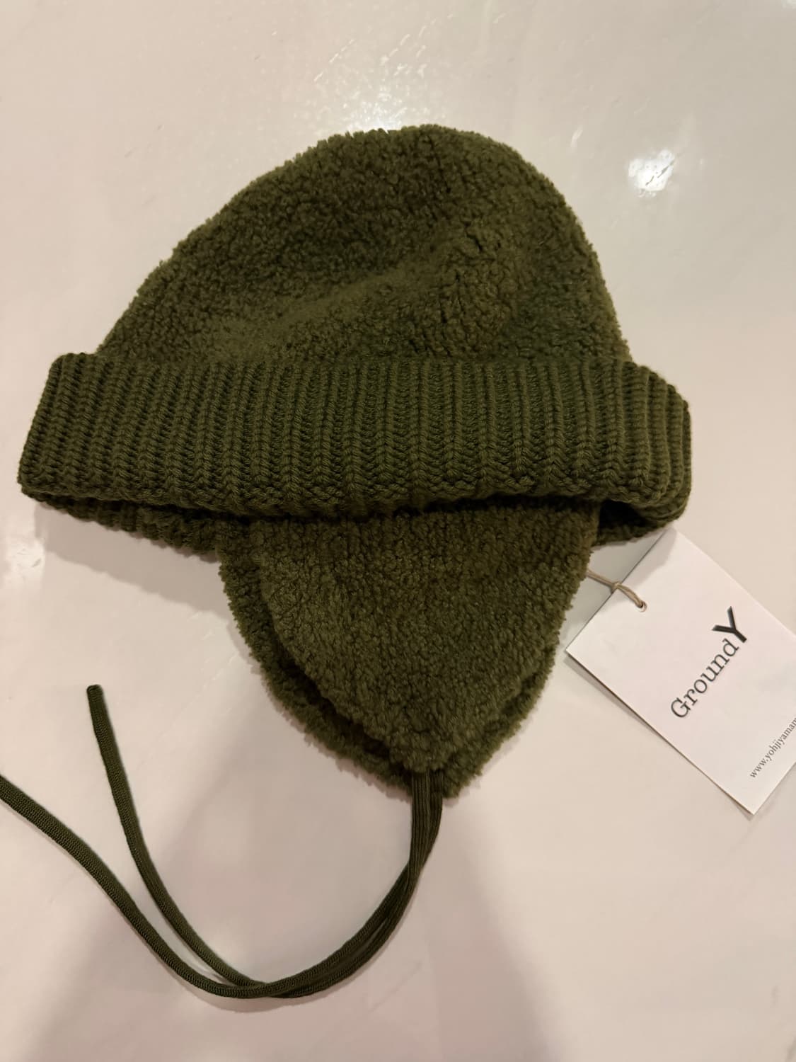 요지 야마모토 Ground Y 이어플랩 상품이미지3