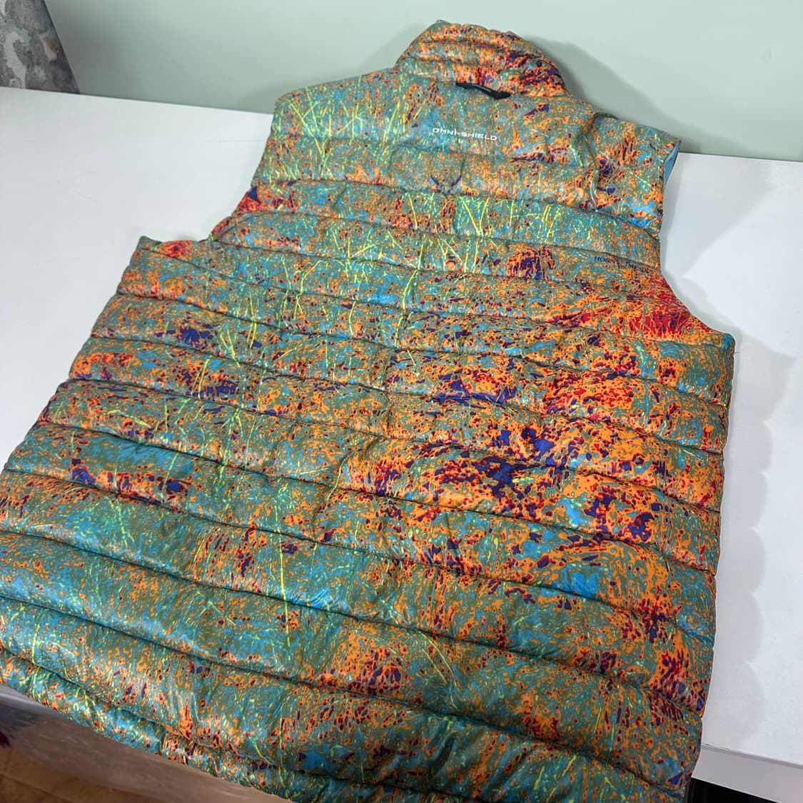 M 컬럼비아 구스다운 OMNI-SHIELD 경량 패딩조끼 상품이미지5