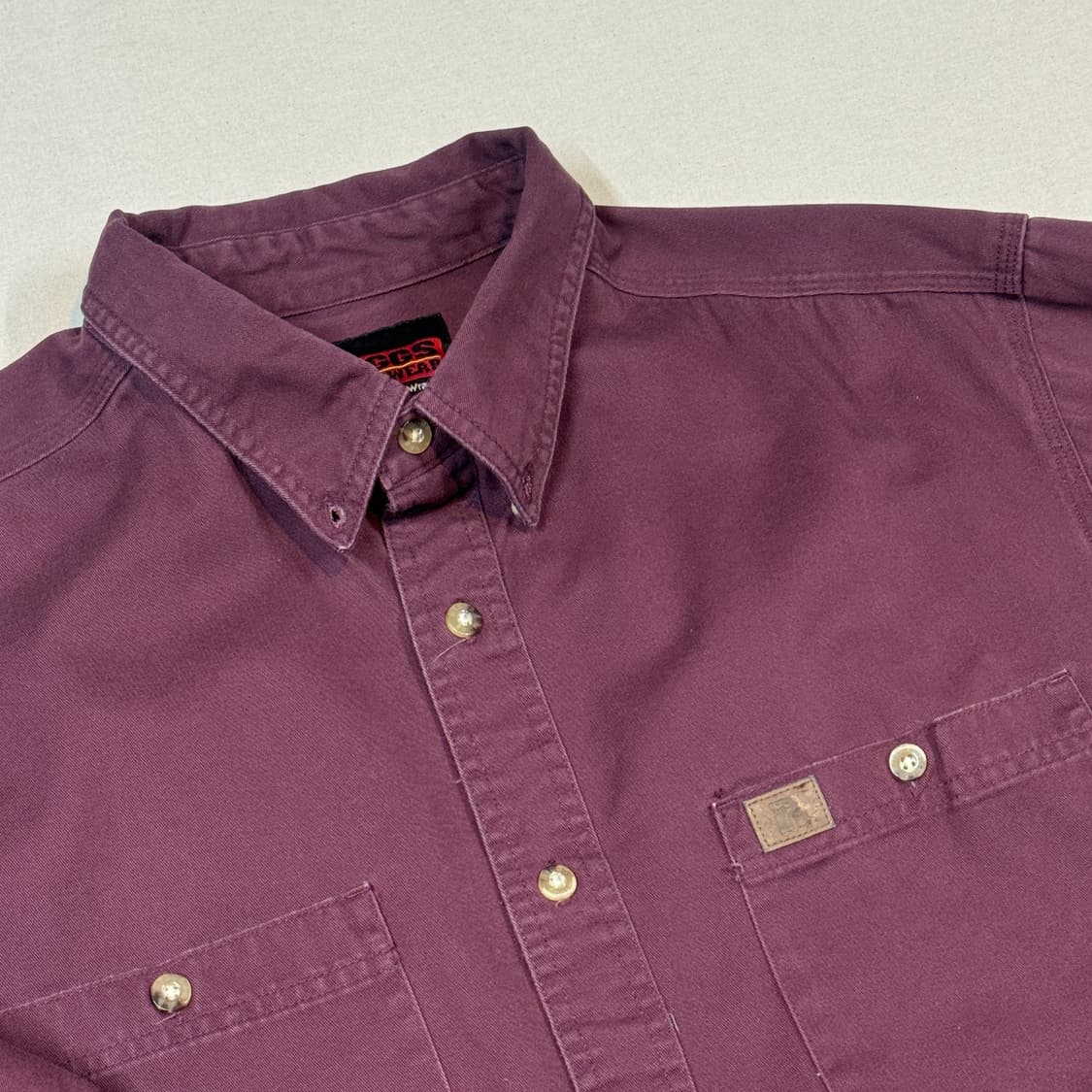 XL) Wrangler 랭글러 투포켓 워크웨어 셔츠 상품이미지4