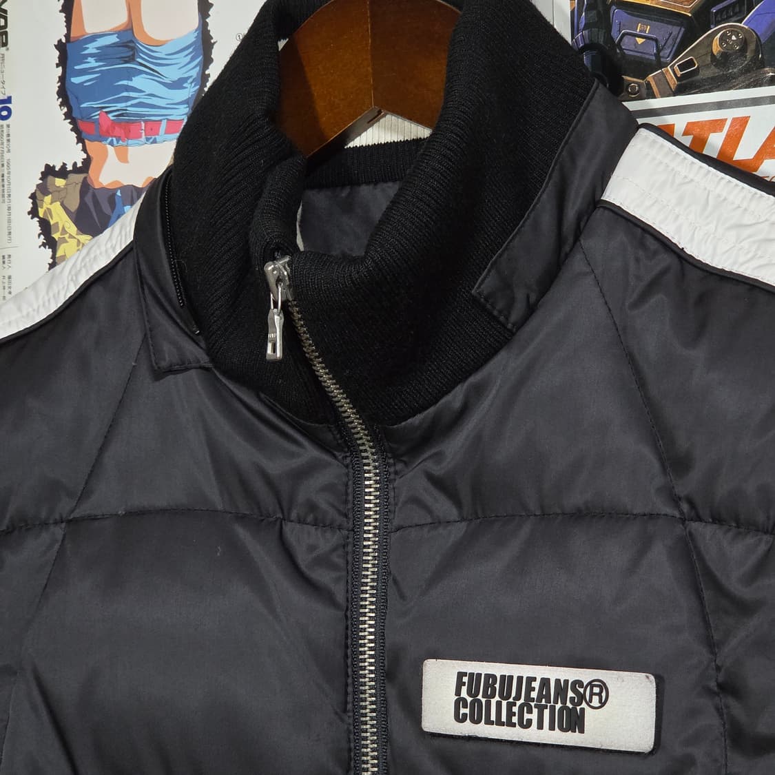 후부 사이드 라인 덕다운 패딩 점퍼 상품이미지3