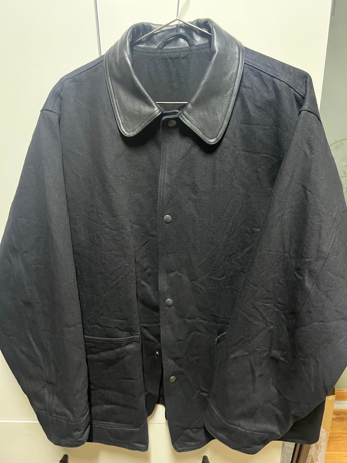 25aw 코모리 레더 데님 자켓 size3 상품이미지1