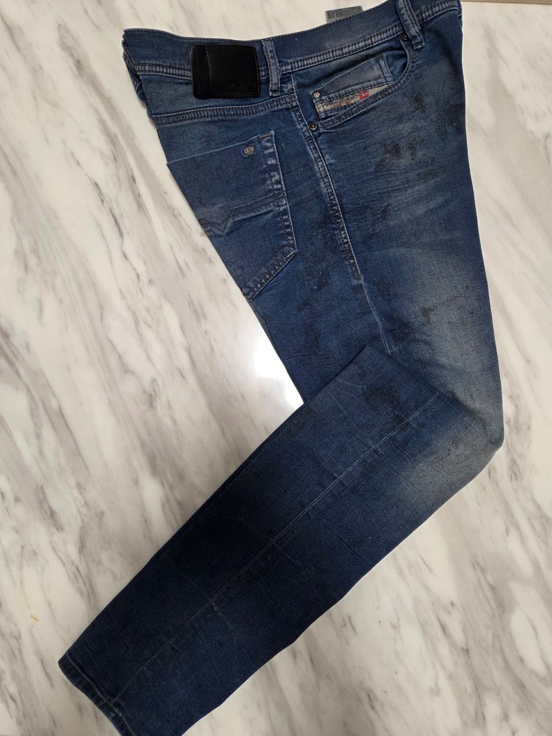 디젤 테파 오일워싱 데님팬츠 상품이미지5