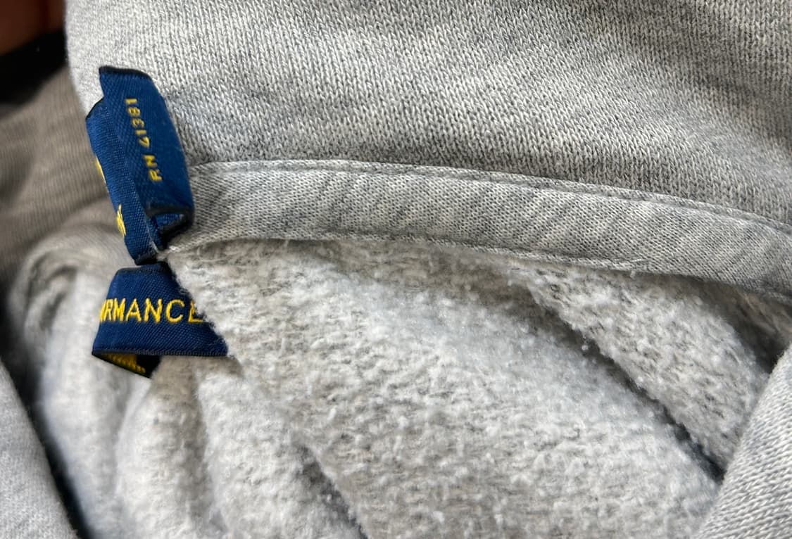 폴로 그레이 후드 오버핏  상품이미지5