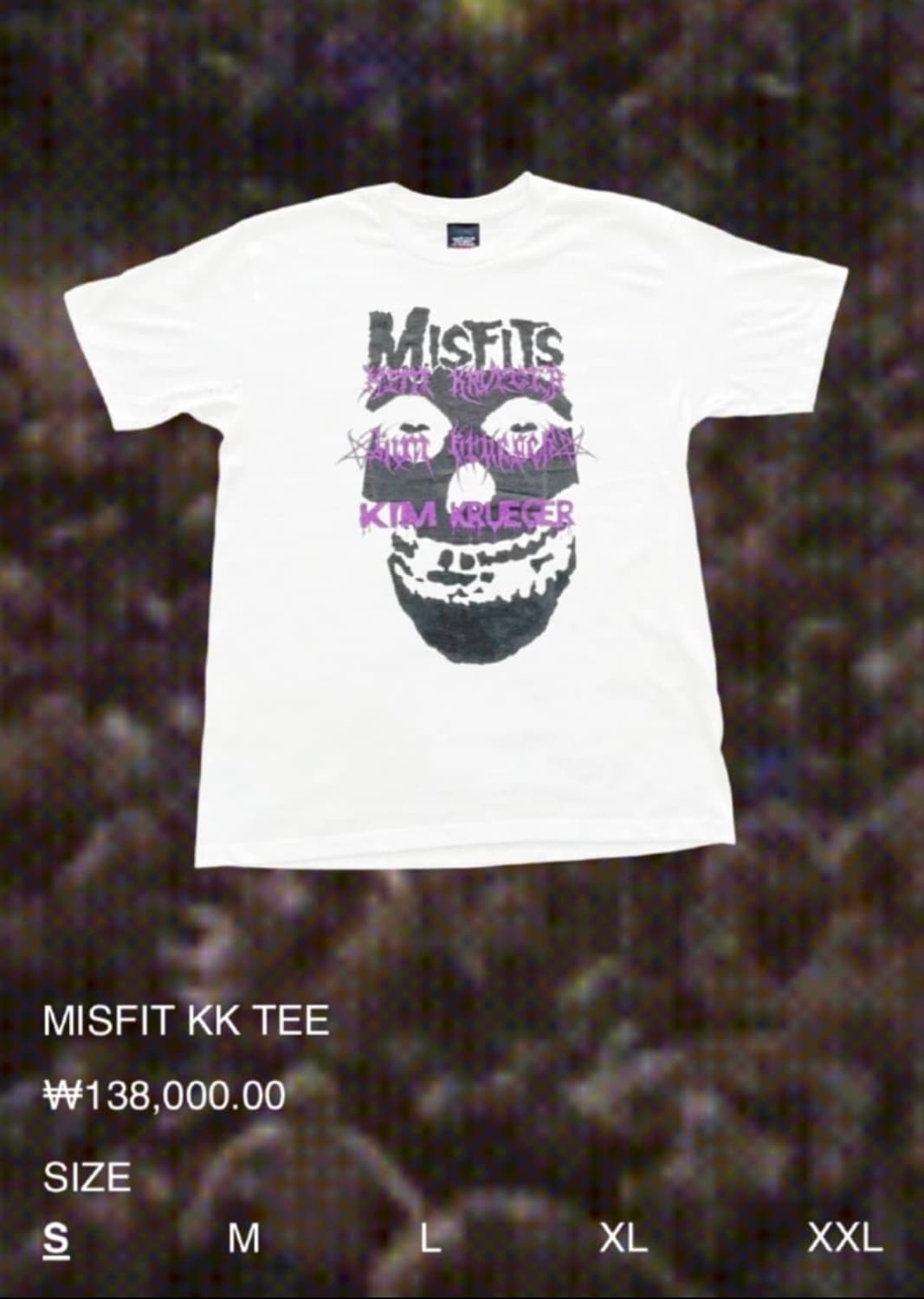 (구매) kim krueger misfits 티셔츠 s 상품이미지1
