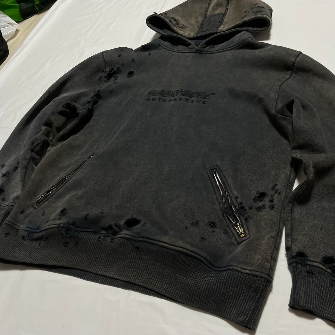 사보타지 후드티 상품이미지4