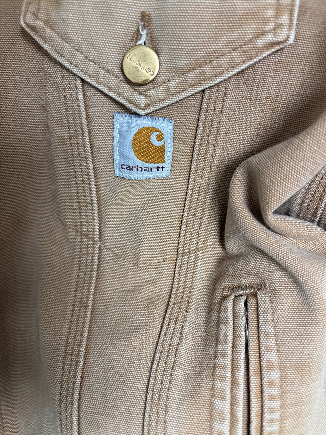 칼하트 00s j109BRN 트러커 디트로이트자켓 상품이미지3