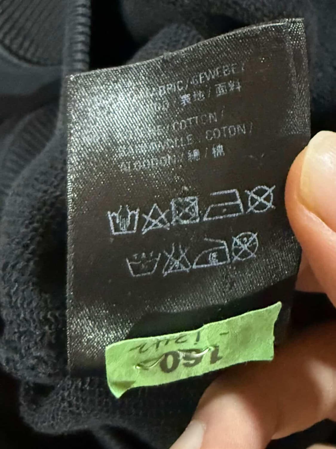 발렌시아가 웨이브 로고 후드티 상품이미지3