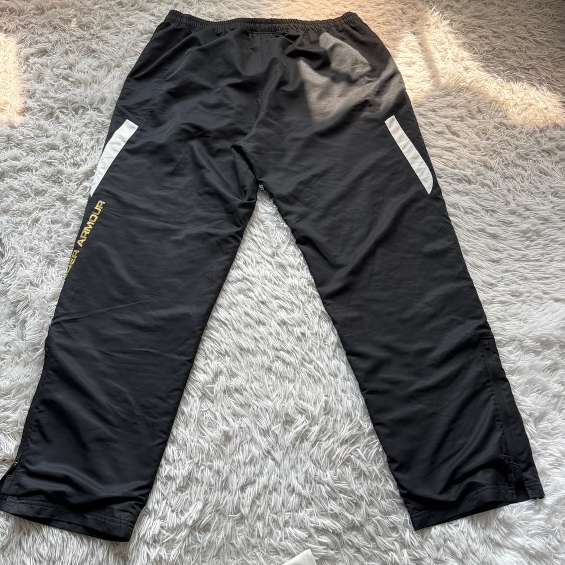 UNDER ARMOUR 일본빈티지 나일론 와이드팬츠 언더아머 4XL 40 상품이미지3