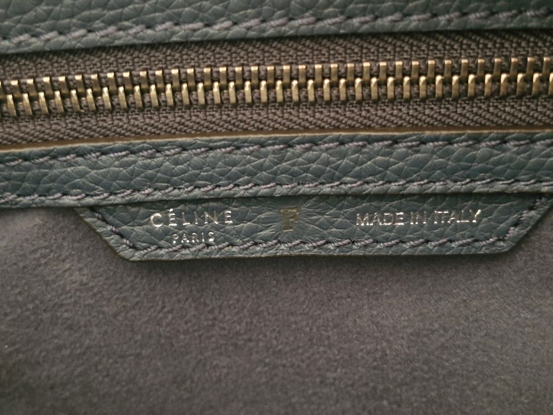 셀린느 러기지 미디엄 네이비 토트백 상품이미지9