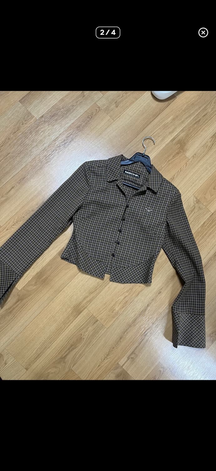 미스치프 체크셔츠 상품이미지5