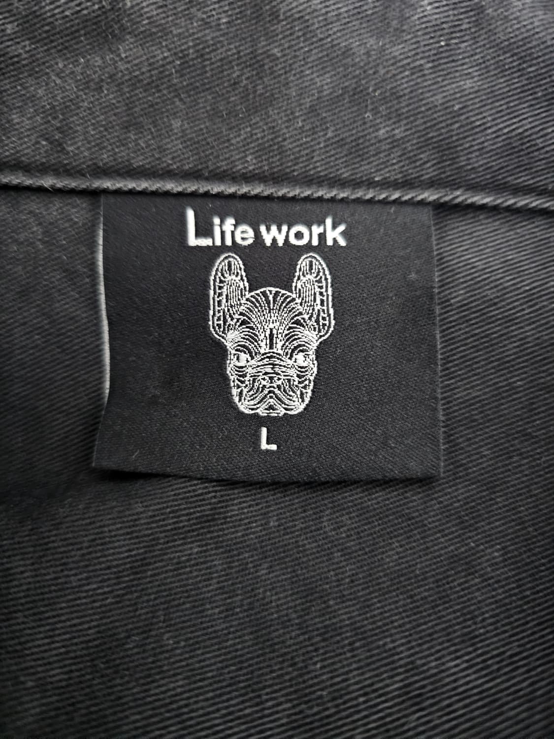 라이프워크 워싱 데님셔츠 L 상품이미지3