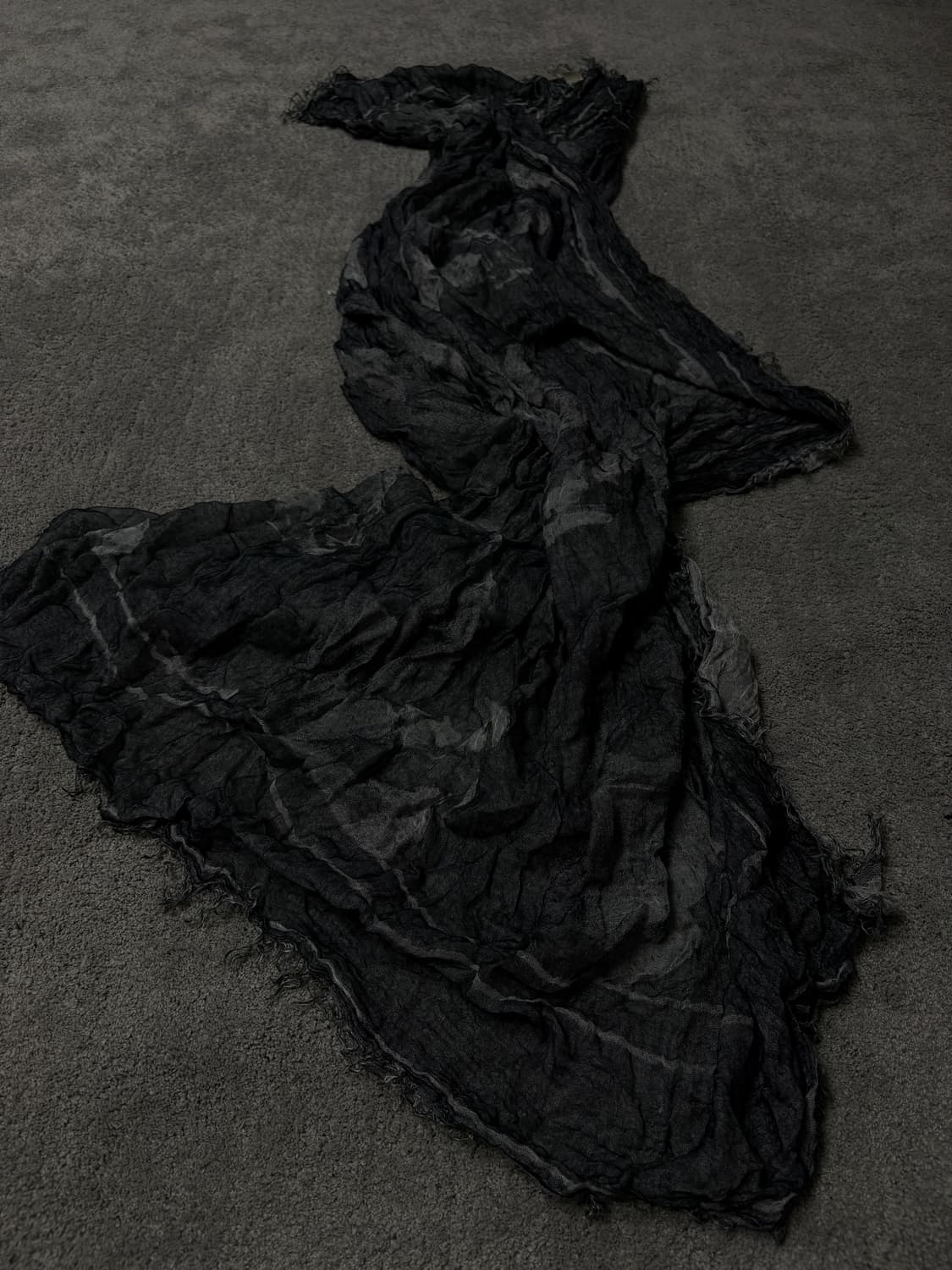 Vintage vkei punk mood gothic scarf 상품이미지3