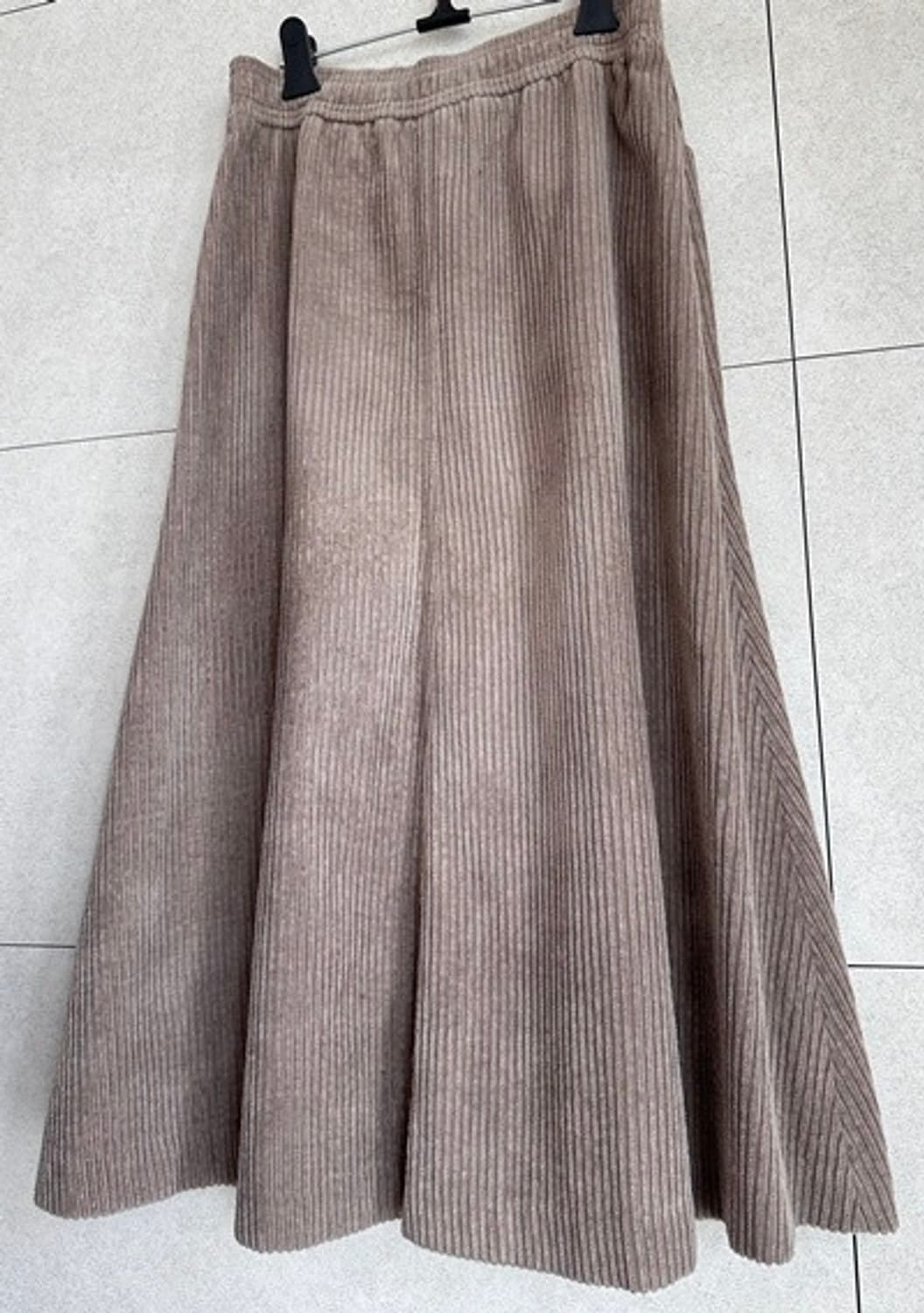 새) 베네통 레터링 골덴 롱-스커트  상품이미지10