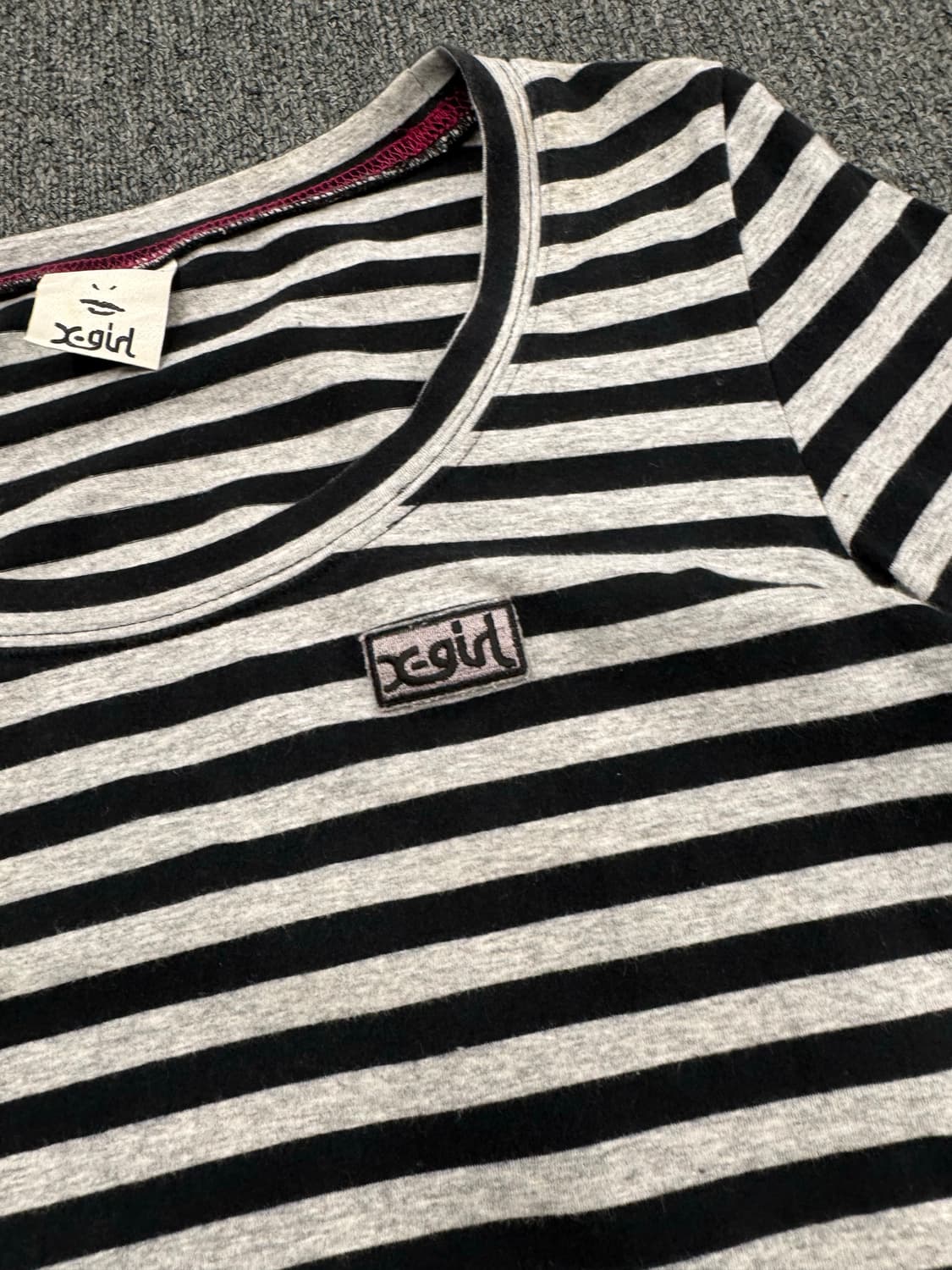 2)X-girl 스트라이프 롱슬리브 상품이미지3