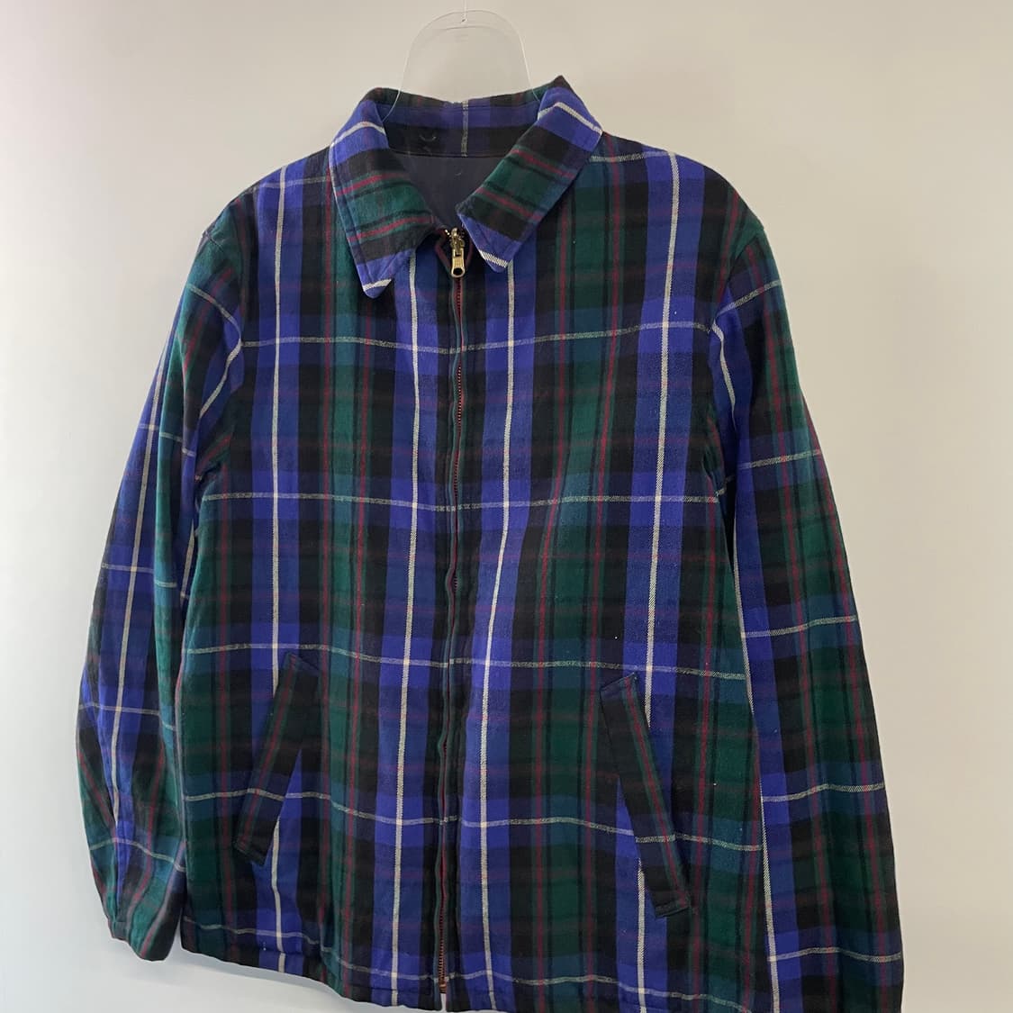 빔즈 리버시블 체크패턴 자켓 상품이미지3