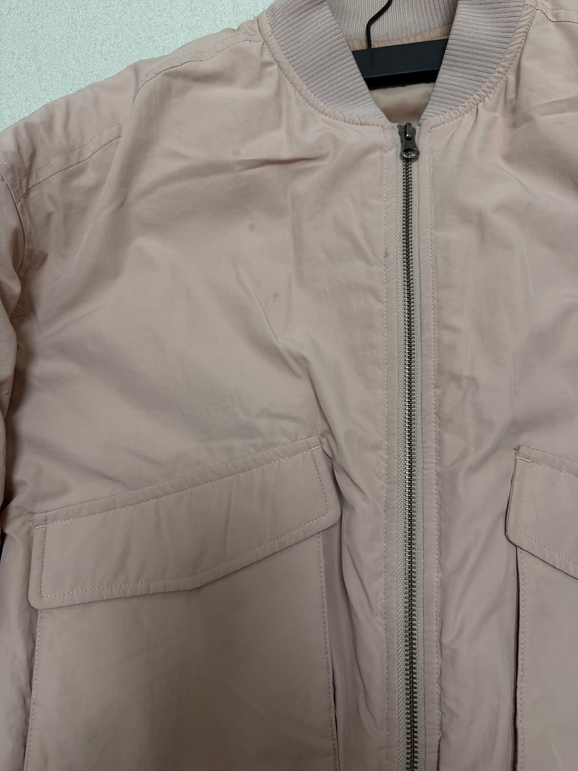 빈티지 핑크 봄버자켓 상품이미지2