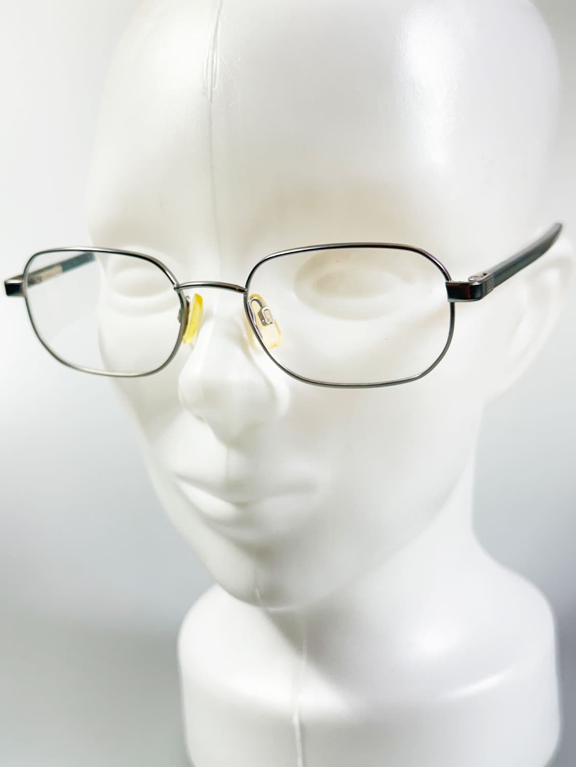 BVLGARI 불가리 건메탈 슬림 스퀘어 빈티지 안경 상품이미지8
