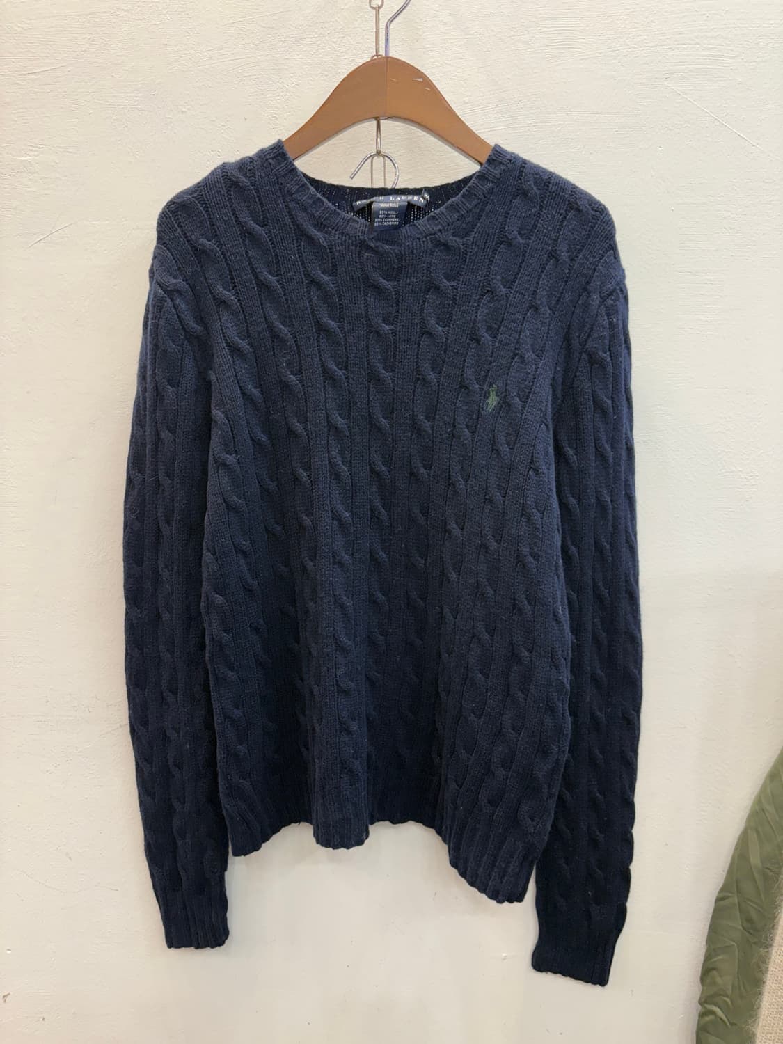 폴로 울캐시 니트 상품이미지1