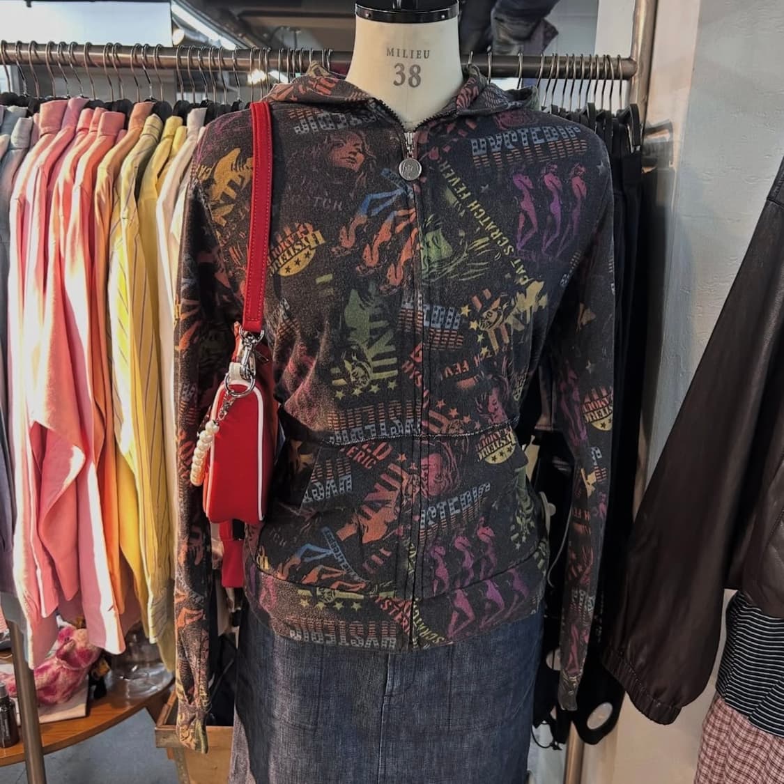 Hysteric Glamour Girl Zip-Up Hoodie 상품이미지2