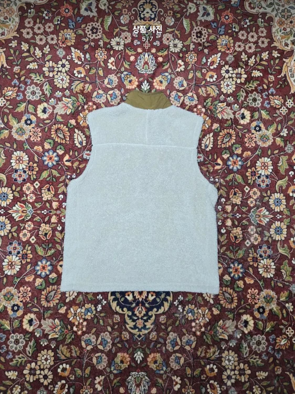 [노스페이스] 뽀글이 보아 플리스 베스트 (조끼) / 아이보리 / XL 상품이미지5