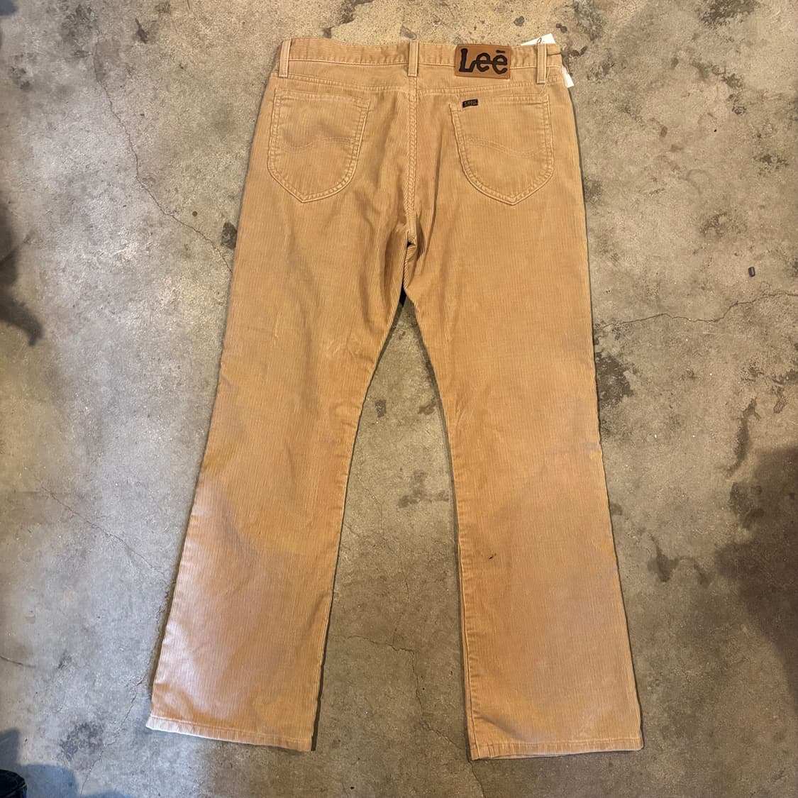 일본 리 코듀로이 부츠컷 상품이미지5