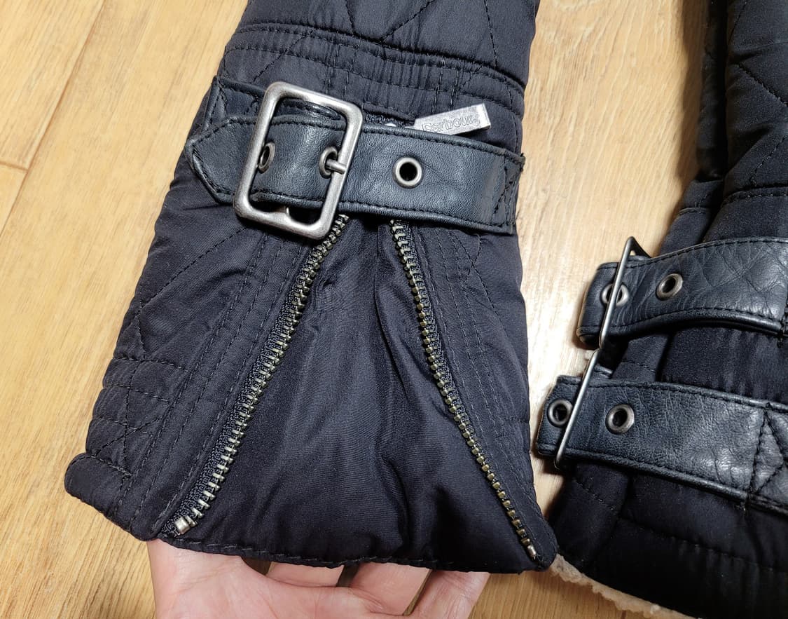 바버(Barbour) 양털안감 퀼트 폴라 라이더자켓 55 상품이미지6