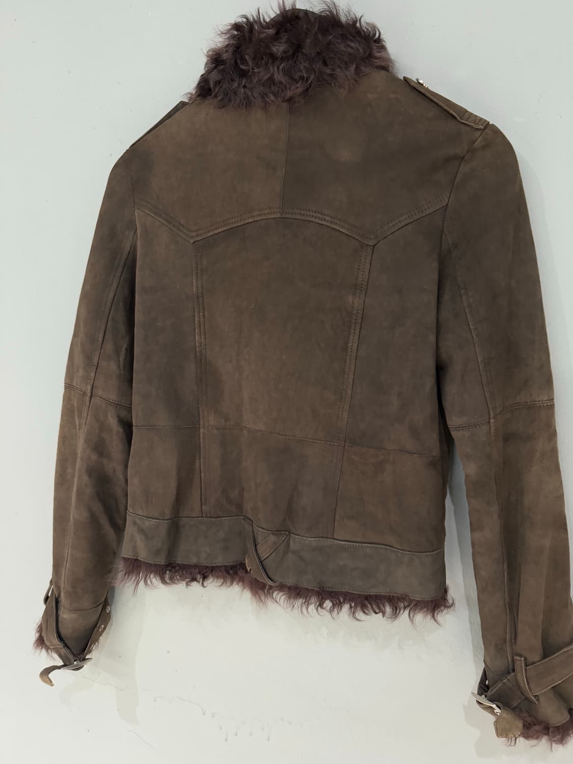 real fur side line point mustang 상품이미지9