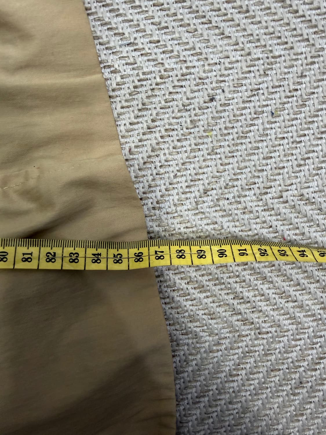 정품) TIME 타임 한섬 베이지 트렌치코트 자켓 82 상품이미지10