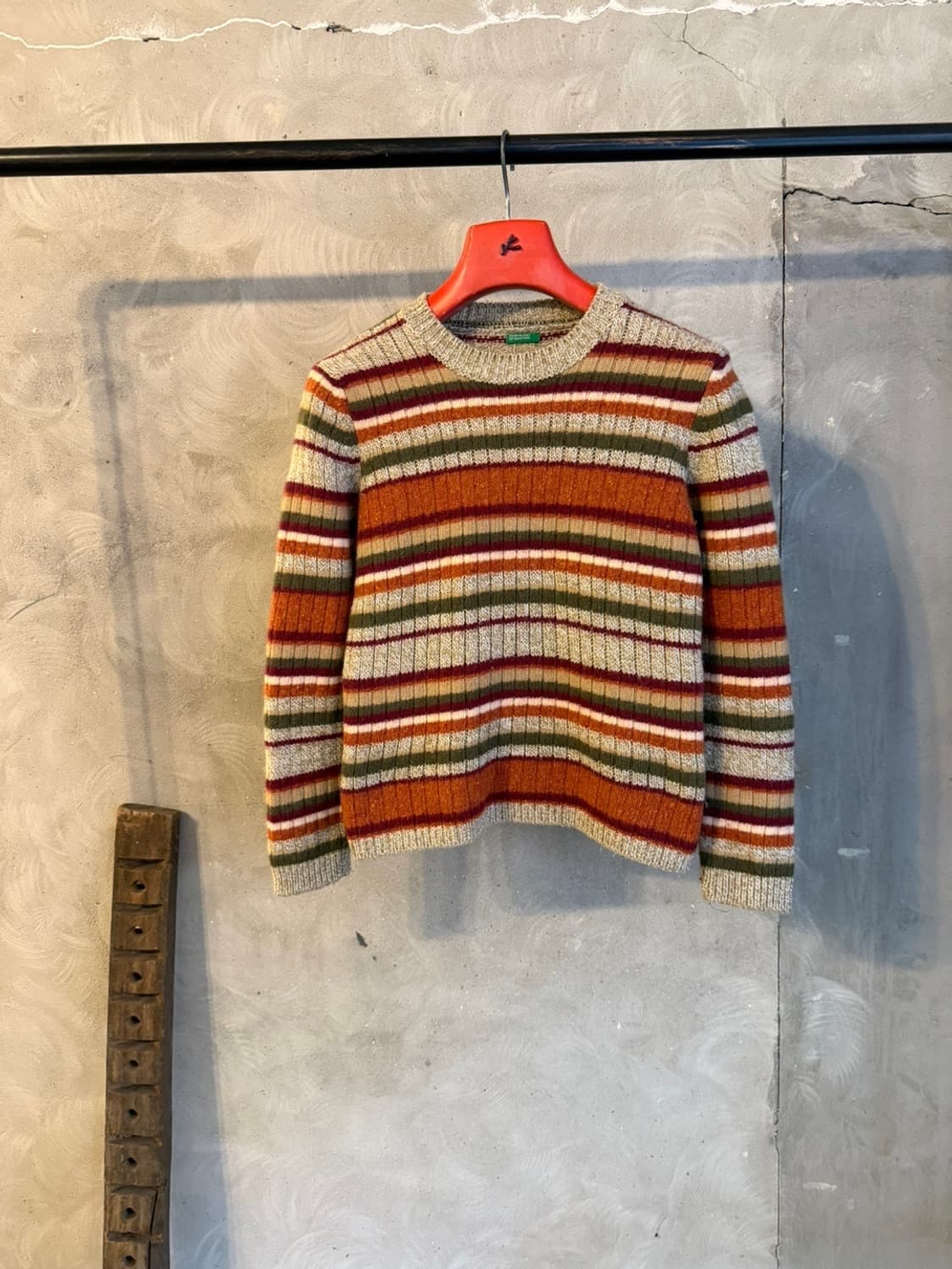 베네통 페어아일 니트 여성44-55 상품이미지10