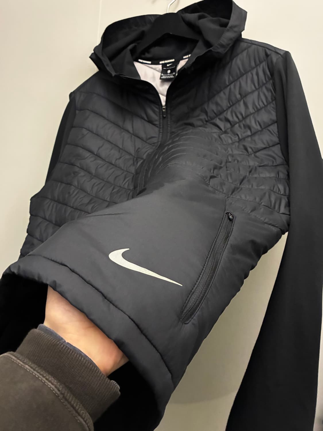 (L~XL)나이키 에어로레이어 러닝 후드 경량패딩 자켓 상품이미지5