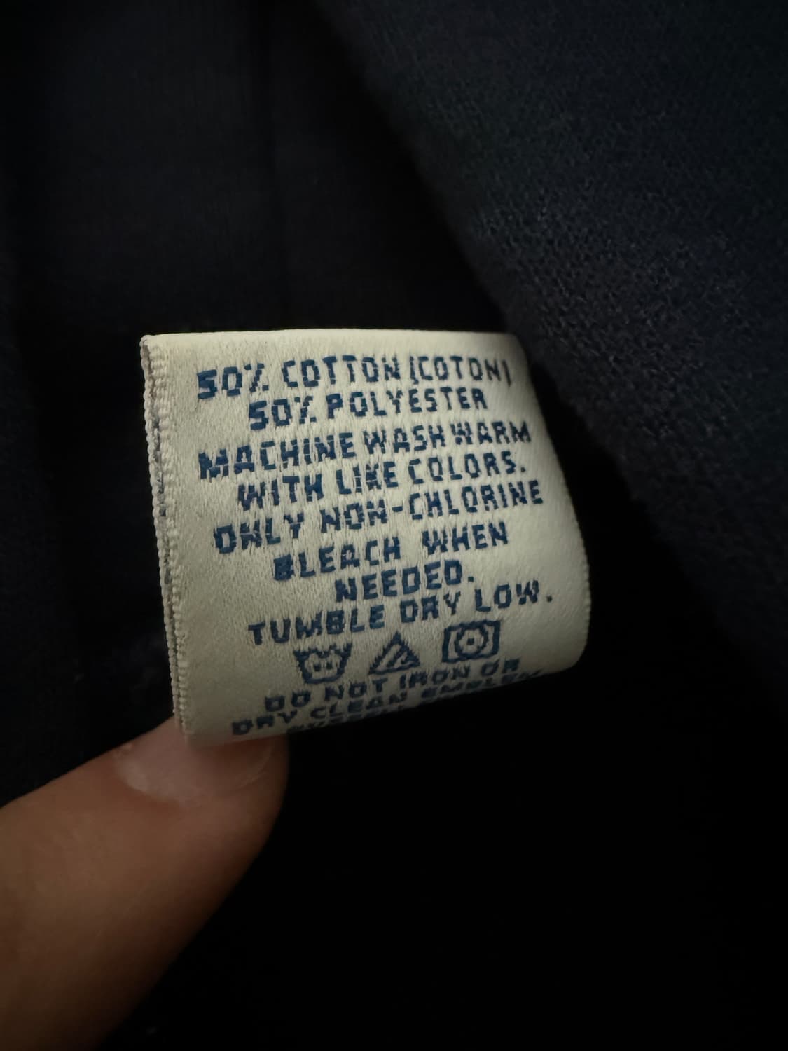 90s 러셀 애슬레틱 빈티지 후드집업 네이비 XL 상품이미지6