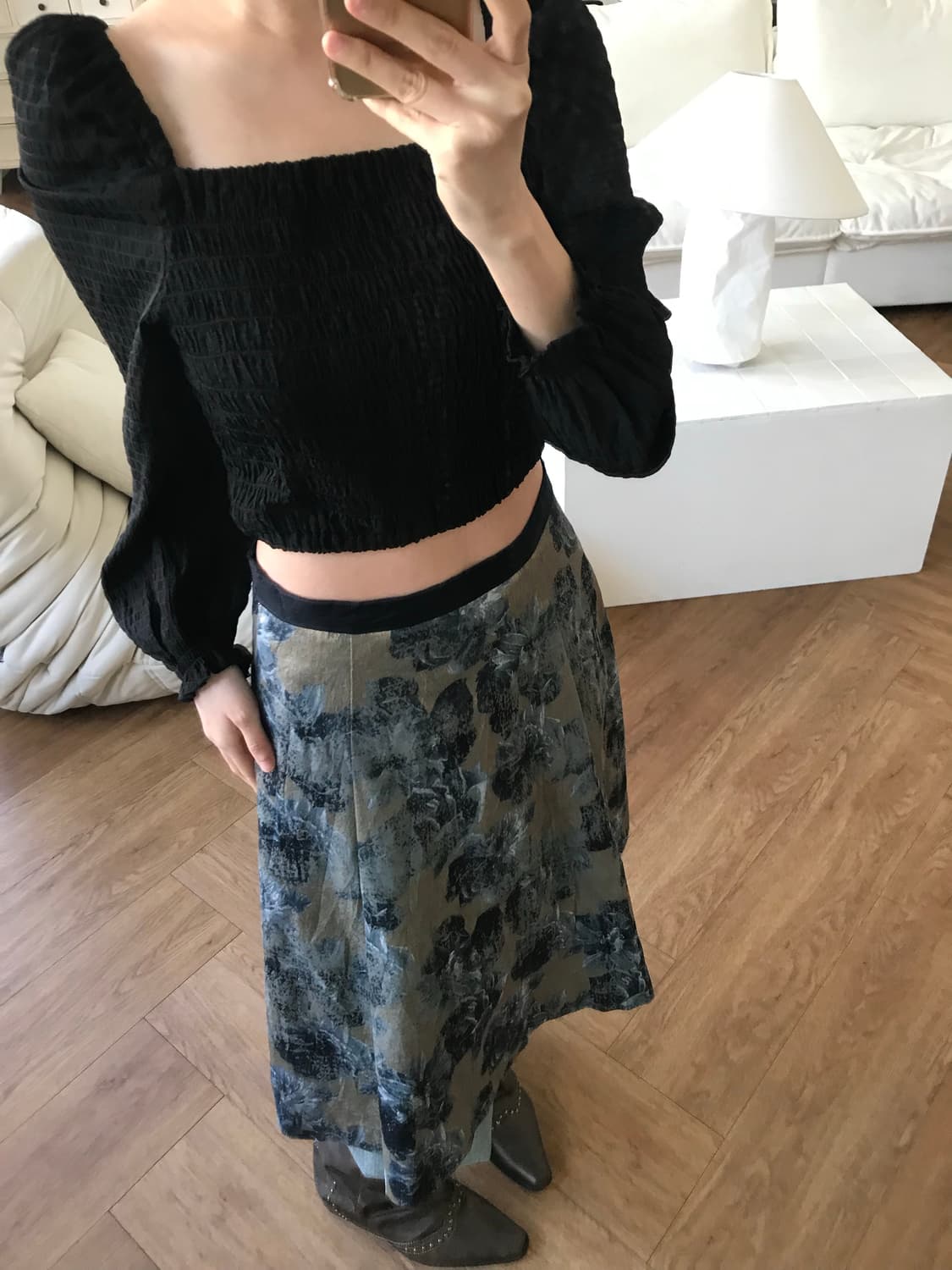 vintage puff blouse 상품이미지1