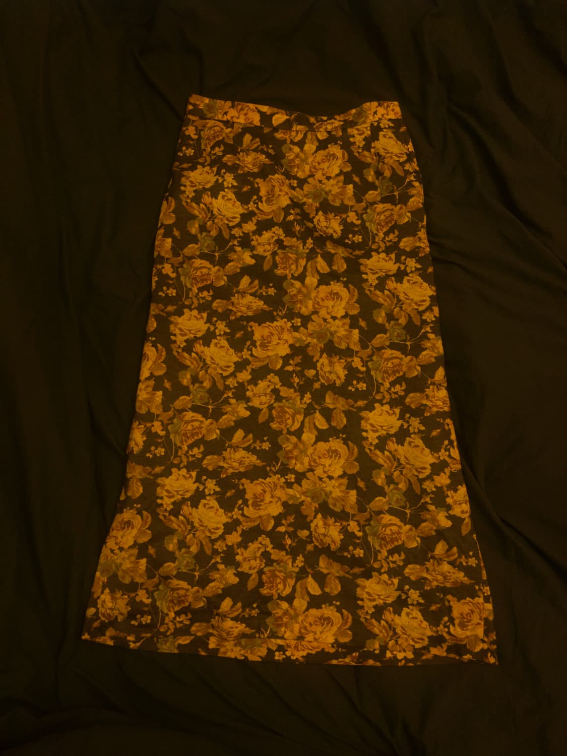 꽃무늬 롱 스커트 상품이미지2