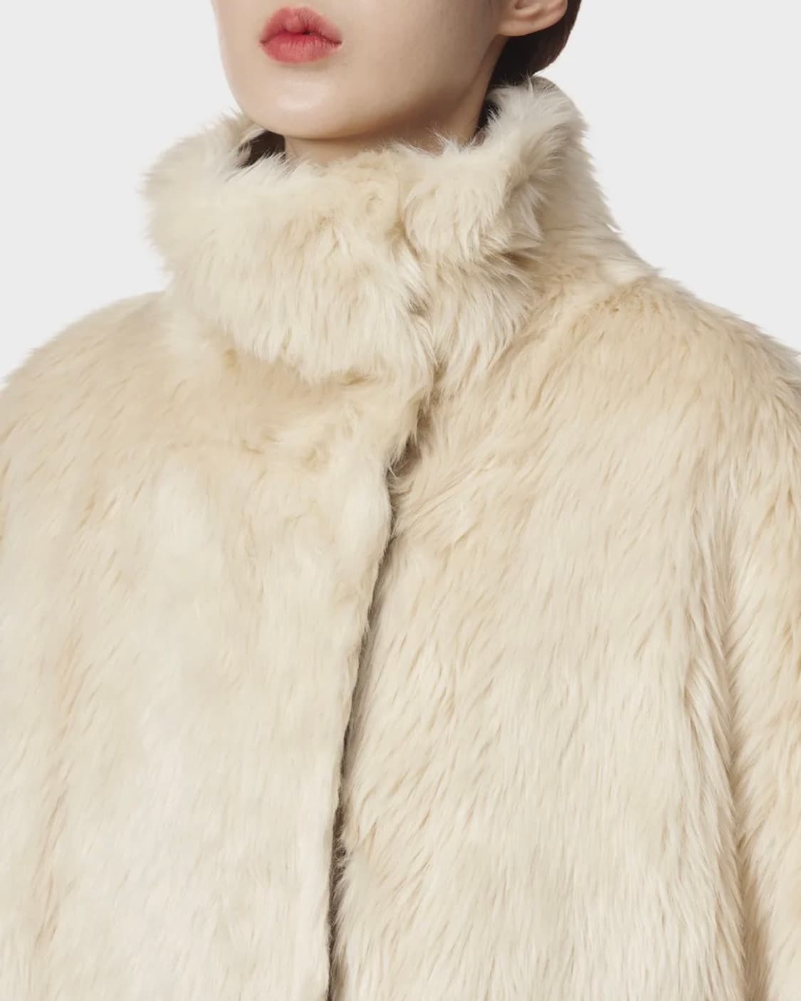 스탠드스튜디오 두나 코트 - 솔리드 크림 32사이즈 상품이미지3