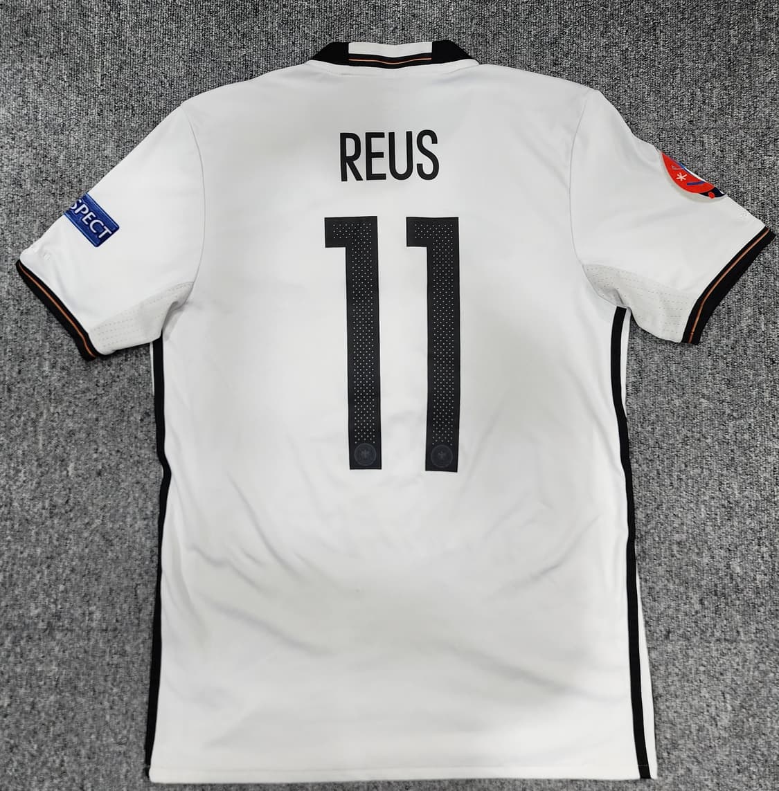 아디다스 독일 국가대표 마르코 로이스 11번 축구 유니폼 반팔져지 95 상품이미지2