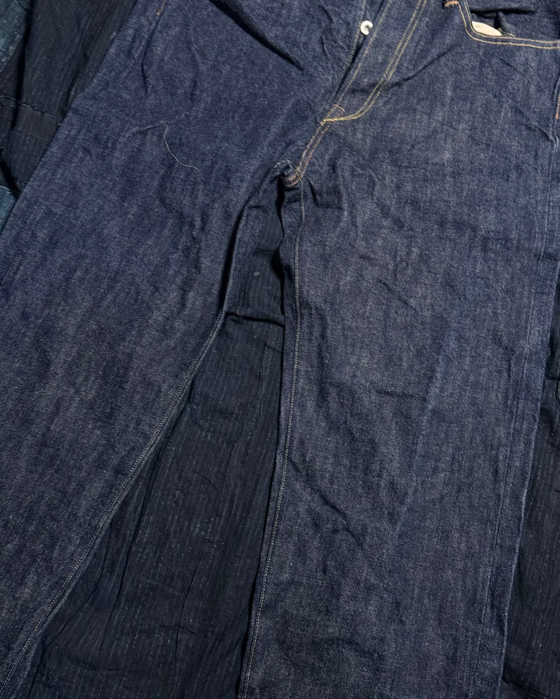 논스탁 15oz 헤비웨이트 셀비지 데님 진 34 상품이미지3