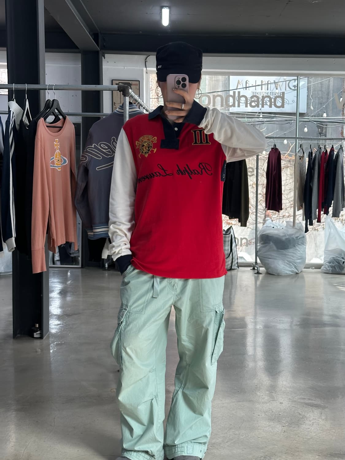 폴로랄프로렌 치프키프 빅로고 Pk긴팔티 상품이미지3