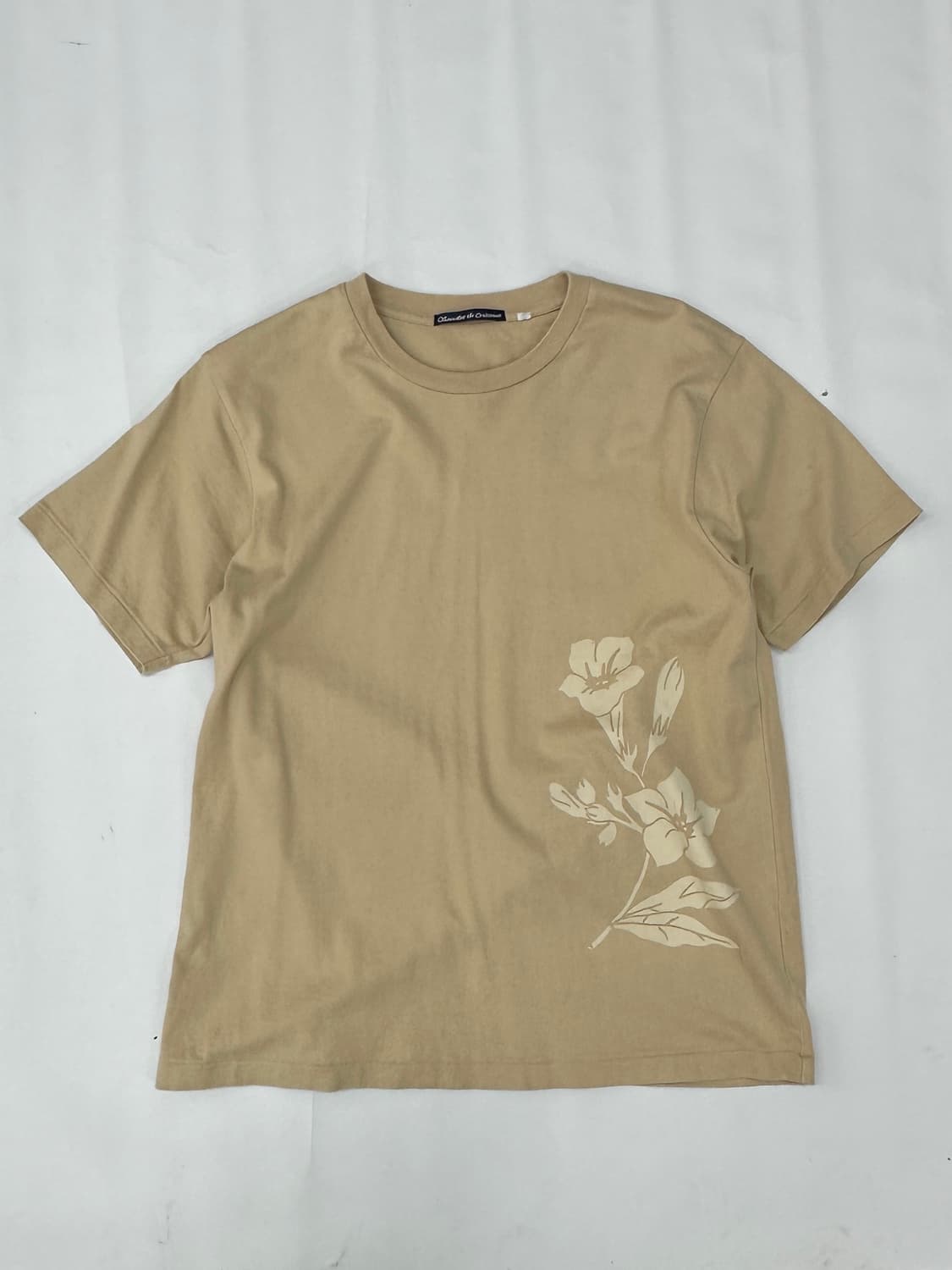 🤎하구미의 에스닉 코디세트🤎브라운 베이지 플라워 레이어드 반팔 상품이미지4