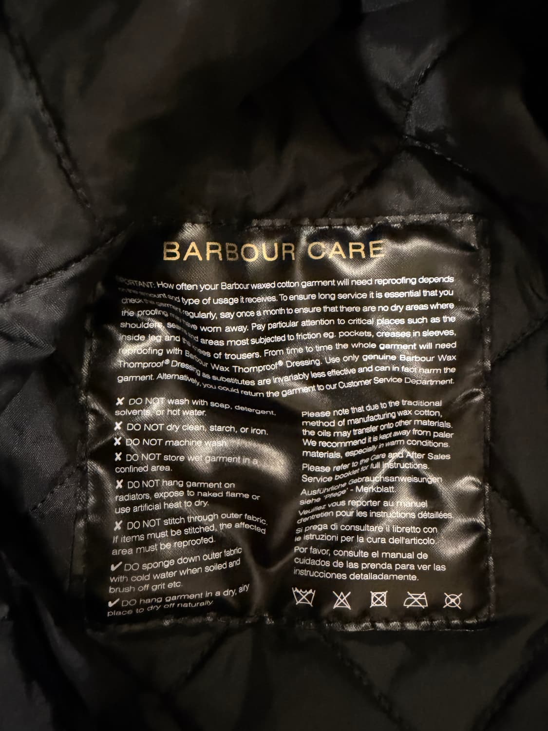 Barbour 바버 펜톤 왁스 자켓 상품이미지6