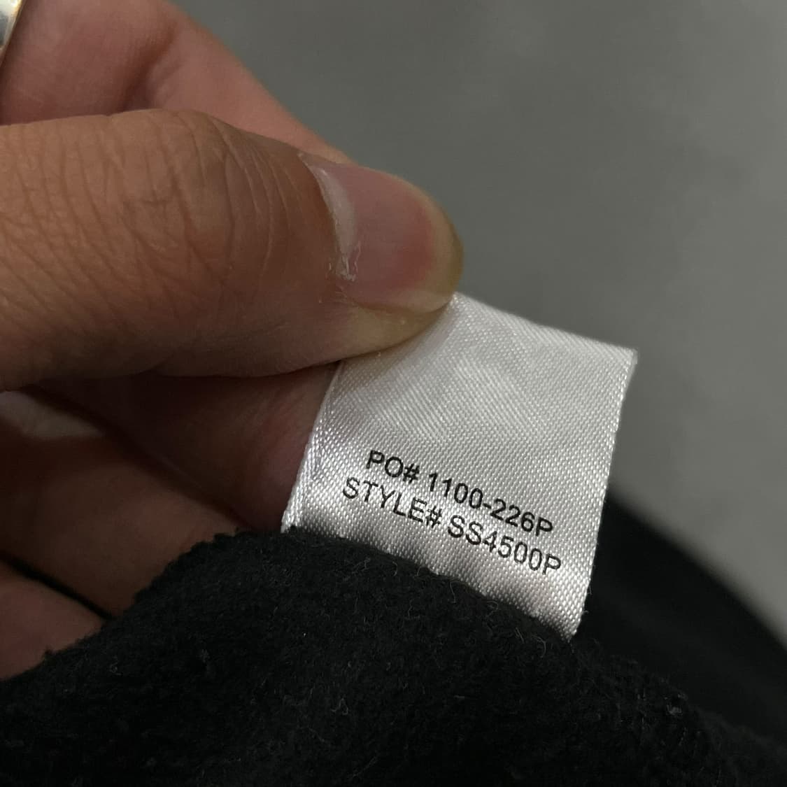  안티소셜클럽 로고 후드티 y13814 상품이미지8